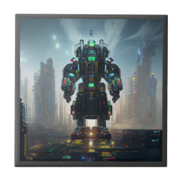 Robot 4 small keramic tile kakelplatta