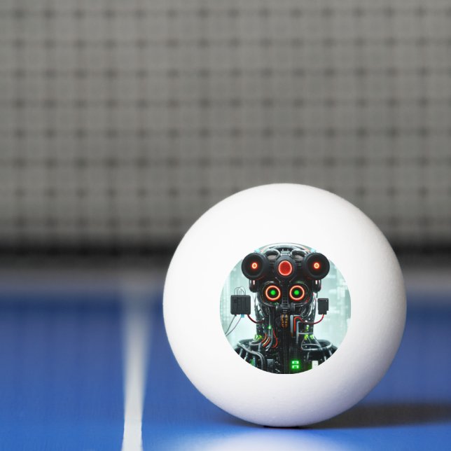 Robot 5 3-stjärnig pong boll (Netto)