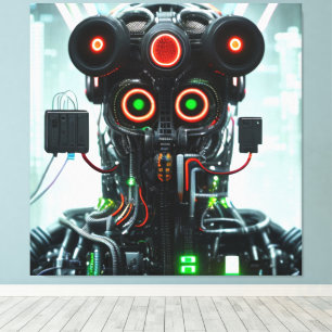 Robot 5 canvastryck