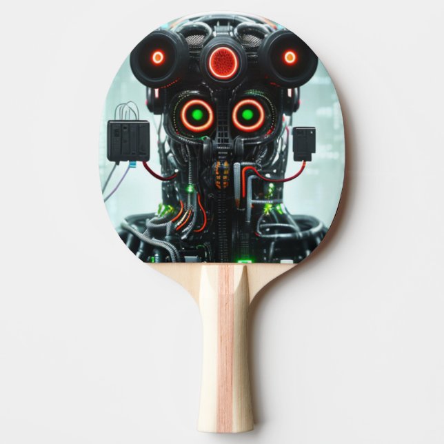 Robot 5 ping pong paddle pingisracket (Framsidan)
