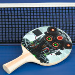 Robot 5 ping pong paddle pingisracket<br><div class="desc">Robot 5 Pingpongpaddlar är avsedda för pingpongspelare som är intresserade av robotar,  vetenskap,  sci-Fi och cyberpunk art. Robot 5 är Steamy Raimon digital art.</div>