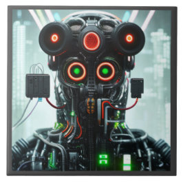 Robot 5 stor keramisk panel kakelplatta