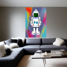 Robot | AI Art Poster