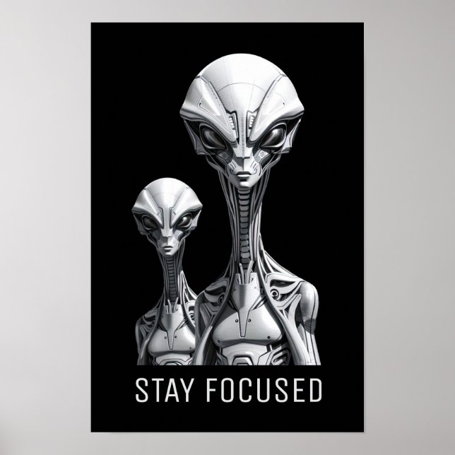 Robot-alienar Poster (Framsidan)