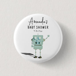 Robot Boy Shower Knapp