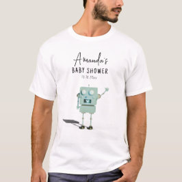 Robot Boy Shower T Shirt