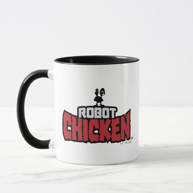 Robot Chicken Logo Mugg (Vänster)