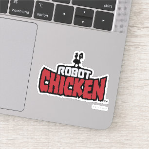 Robot Chicken Logotyp Klistermärken