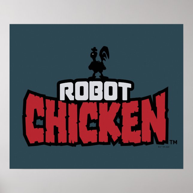Robot Chicken Logotyp Poster (Framsidan)
