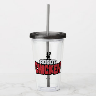 Robot Chicken Logotyp Take Away Mugg
