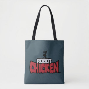 Robot Chicken Logotyp Tygkasse