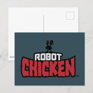 Robot Chicken Logotyp Vykort