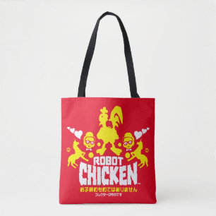 Robot Chicken Nerd Unicorn Graphic Tygkasse