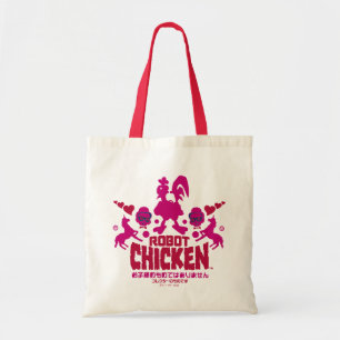 Robot Chicken Nerd Unicorn Graphic Tygkasse