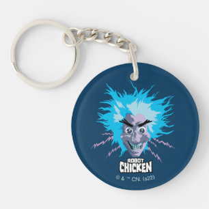 Robot Chicken Scientist Head Graphic