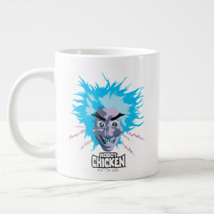 Robot Chicken Scientist Head Graphic Jumbo Mugg