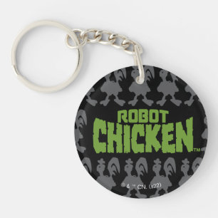 Robot Chicken Silhouette Mönster