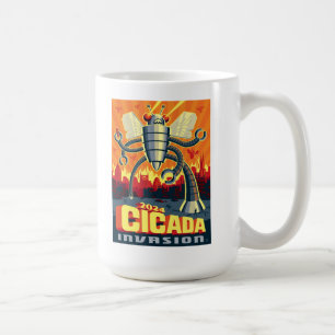 Robot Cicada Kaffemugg