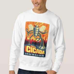 Robot Cicada Lång Ärmad Tröja