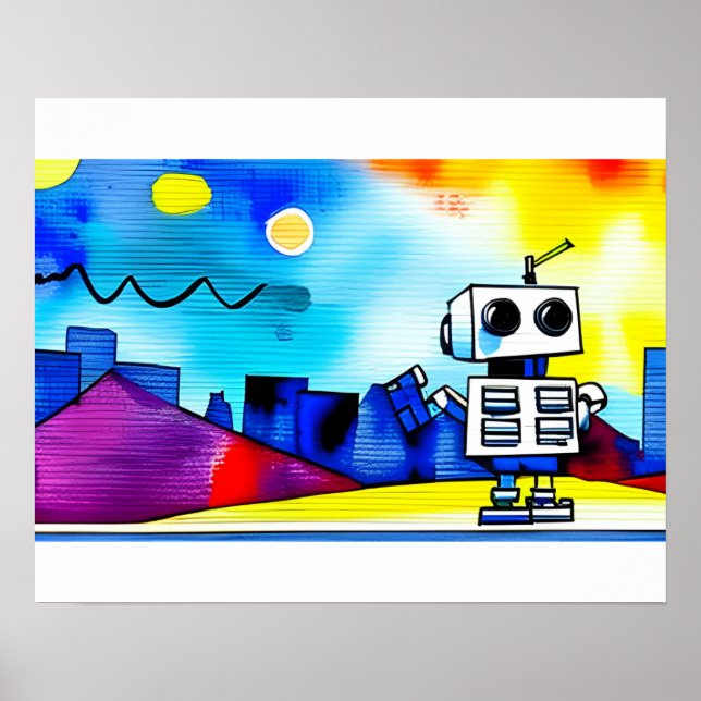 Robot City Poster (Framsidan)