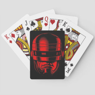 Robot Cop Helmet Casinokort