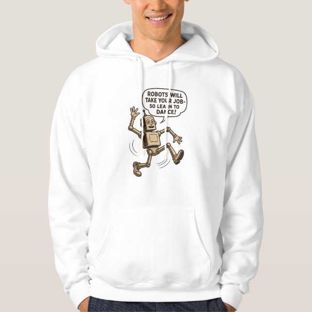 Robot Dance Hoodie (Framsida)