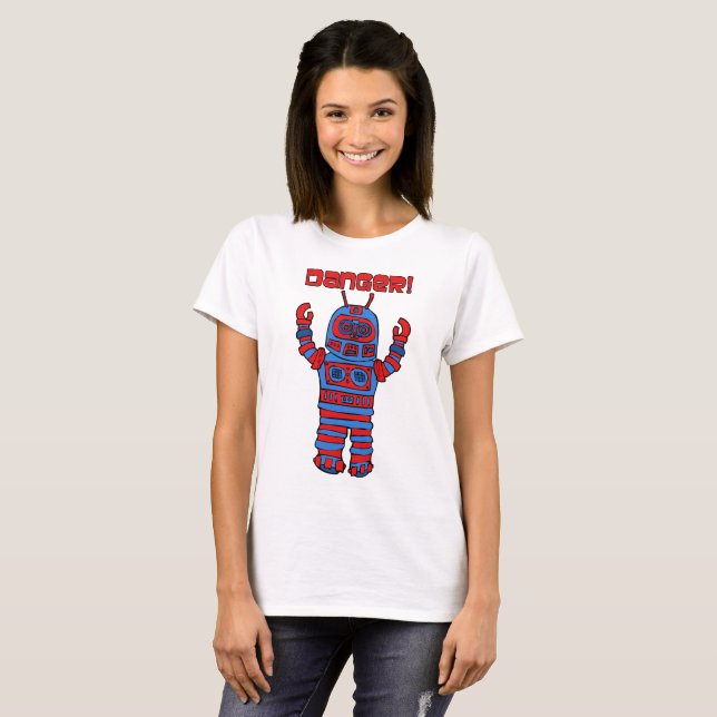 Robot Danger! T Shirt (Hel framsida)