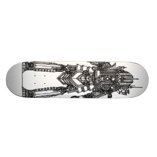 Robot Desk Skateboard Bräda 19,5 Cm