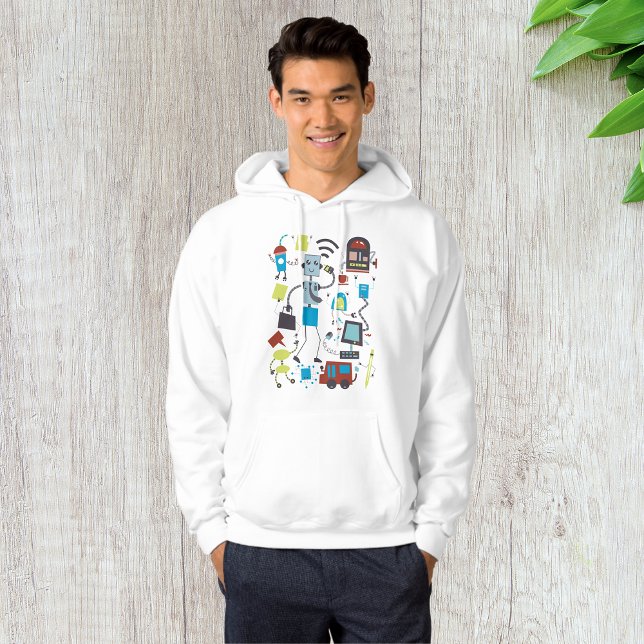 Robot Doodles Hoodie (Skapare uppladdad)