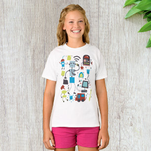 Robot Doodles T Shirt