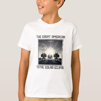 ROBOT ECLIPSE-VISNING PARTY T SHIRT