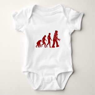 Robot Evolution av människan in i robot T Shirt