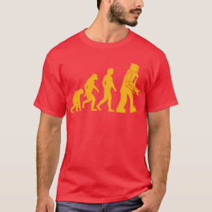 Robot Evolution Sheldon Cooper Big Bang Theory T Shirt