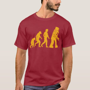 Robot Evolution Sheldon Cooper Big Bang Theory Tee