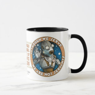 Robot fackföreningmugg mugg