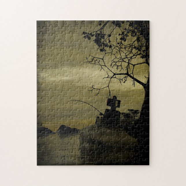 Robot Fishing Puzzle Pussel (Vertikal)