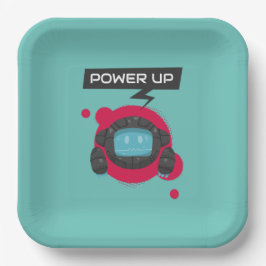 Robot födelsedagsfest