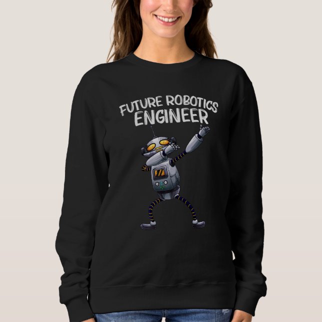 Robot För manar Women Robotics Technology Maskin R T Shirt (Framsida)