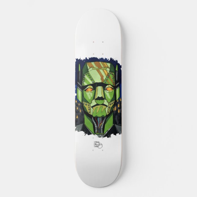 Robot Frankenstein Shredder Mini Skateboard Bräda 18,5 Cm (Framsida)