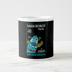 Robot-gåvor för årsdag eller Bröllop Jumbo Mugg