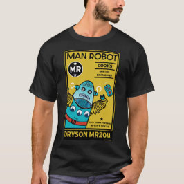 Robot-gåvor för årsdagen Manar och kvinnor T Shirt