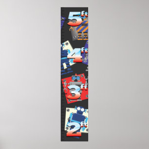 Robot Growth Diagram Poster