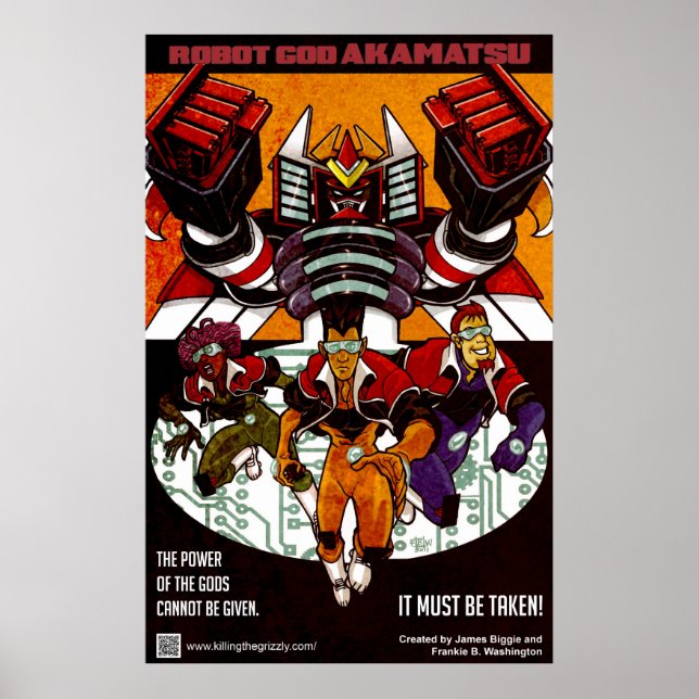 Robot Gud Akamatsu Poster 1 (Framsidan)