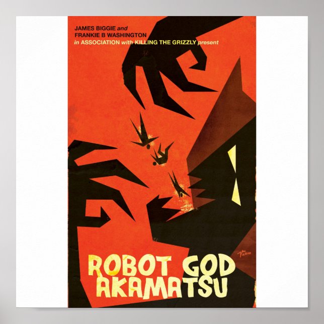 Robot Gud Akamatsu Poster 6 (Framsidan)