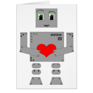 Robot Hälsningskort