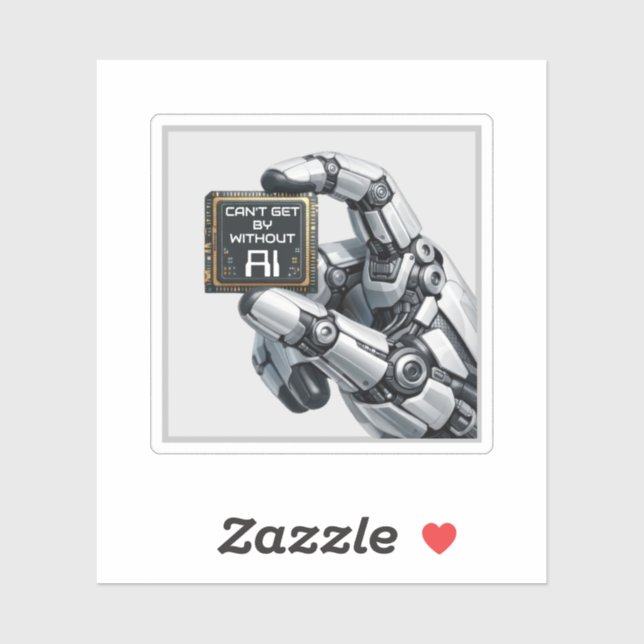 Robot Hand Klistermärken (Ark)