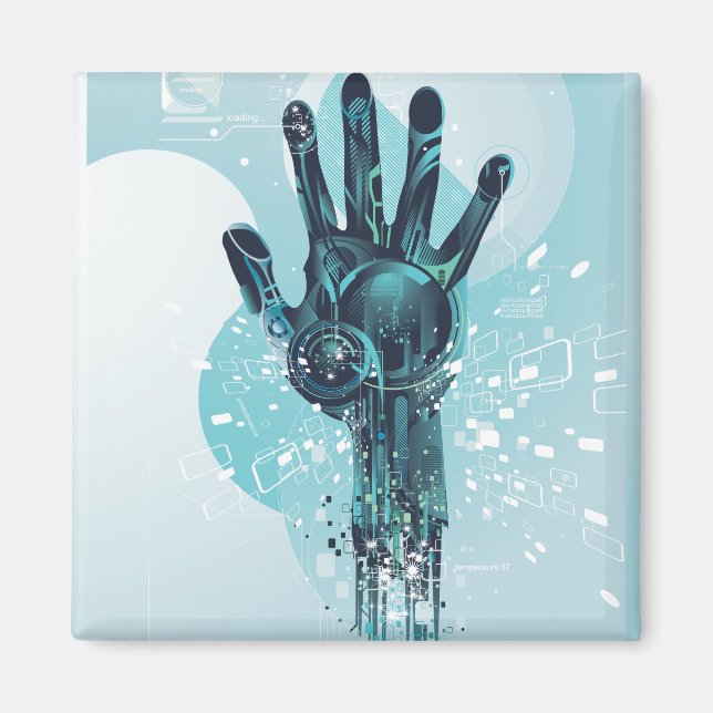 Robot Hand Magnet (Framsidan)