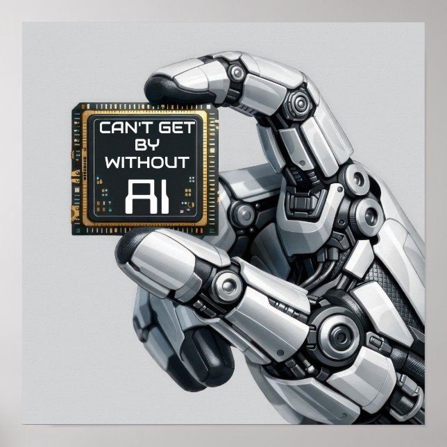 Robot Hand Poster (Framsidan)