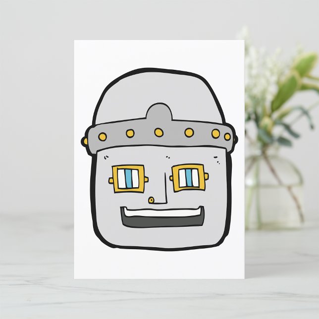 Robot Head Inbjudningar (Skapare uppladdad)