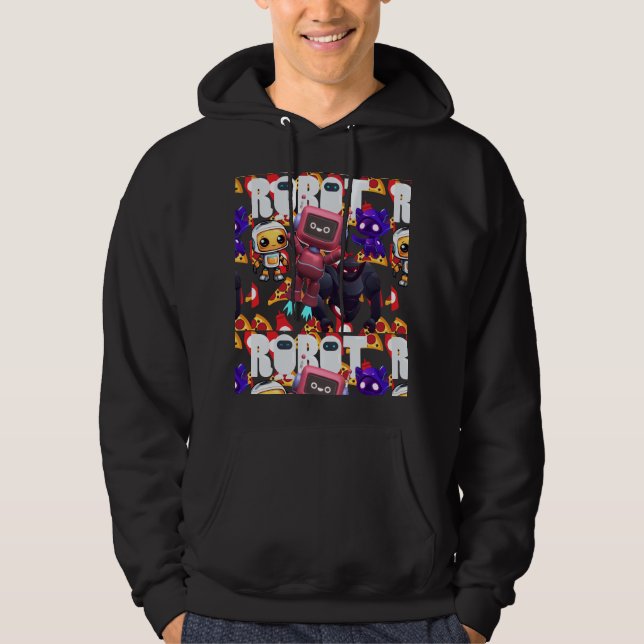 ROBOT HOODIE (Framsida)